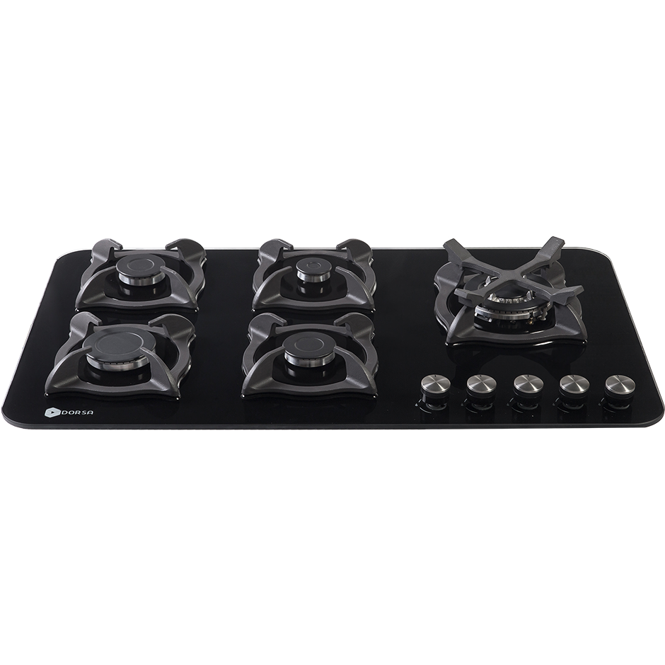 اجاق گاز شیشه‌ایDG2104-5Rمشکی