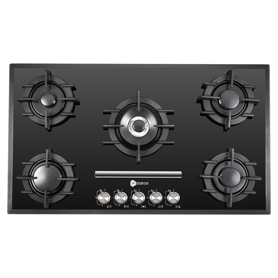 اجاق گاز شیشه‌ایDG2116-5Mمشکی