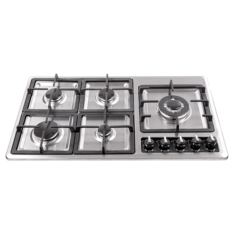 اجاق گاز استیل، لعابی و روکارDG2302-5Rمشکی