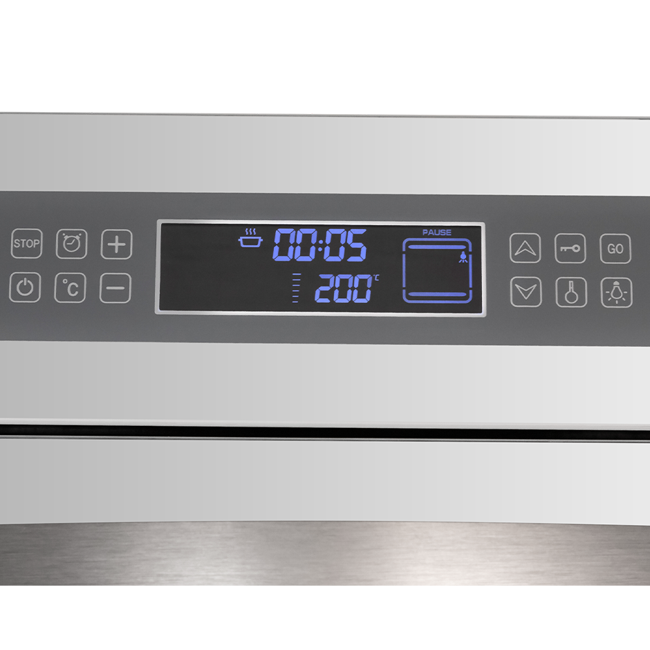 فر برقی توکار و فر رومیزیDF4103-65شیشه سفید