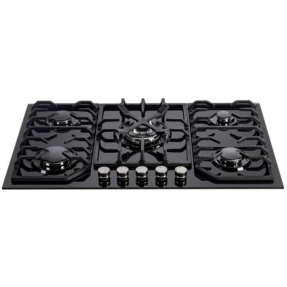 اجاق گاز شیشه‌ایDG2100-5Mمشکی